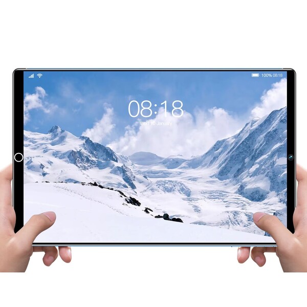 Yahtech 10.1 Smart Tablet - 3GB RAM, 32GB ROM, 8-Core Processor, Dual SIM Black