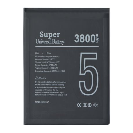 ZS Battery UNIVERSAL No5 A57943-01 Redmi Note 7 SAM A11 A10S A20S 