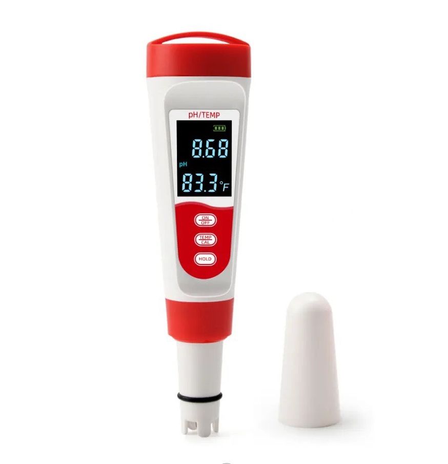 ZS WATER TESTER 5IN1 DARKBLUE TDSECPHSALTTEMP
