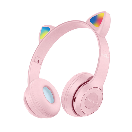 ZS HEADPHONES AAA P47 CAT PINK 