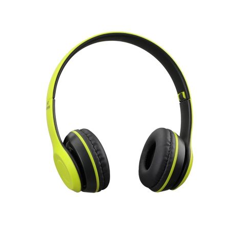 HEADPHONES AAA P47 LIME GREEN  