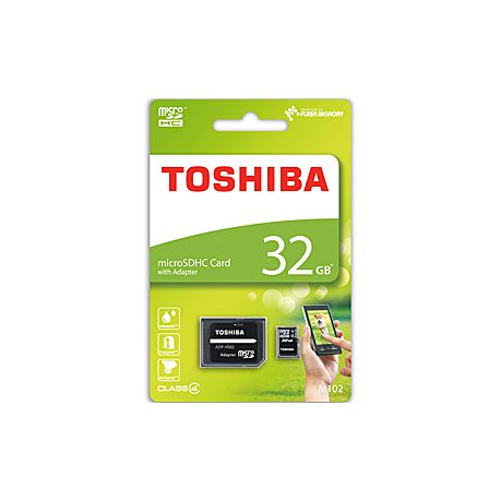 MICROSD KIOXIA 32GB WITH ADAPTER