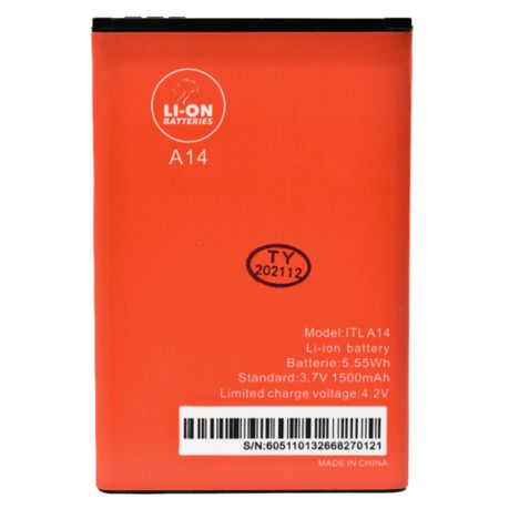[2924] Battery Itel A14 Lion
