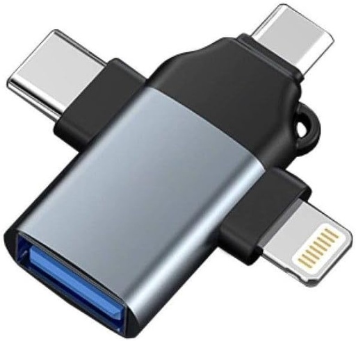 [2020020120050] ADAPTER OTG 3IN1 USB3.0 K