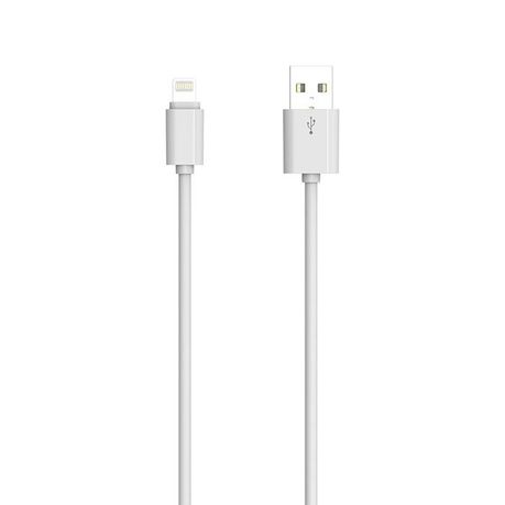[697217415833] CABLE REMAX IPHONE 1M RC-138 WHT 