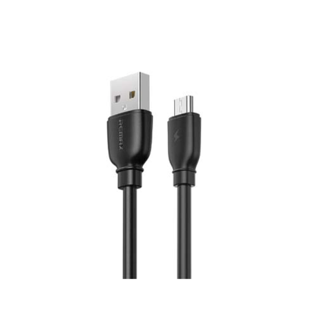 [6972174158303] CABLE REMAX MICRO 1M RC-138 BLK