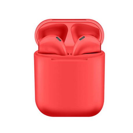 [3323] EARPHONE AAA TWS i12 INPODS RED