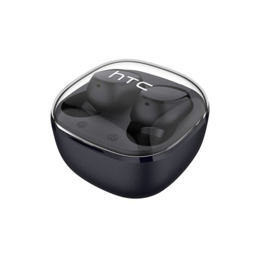 [6971759901686] EARPHONE HTC TWS6 CRYSTAL BLACK 