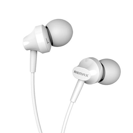 [6954851270508] EARPHONE REMAX 3.5MM WIRED RM-510 WHITE