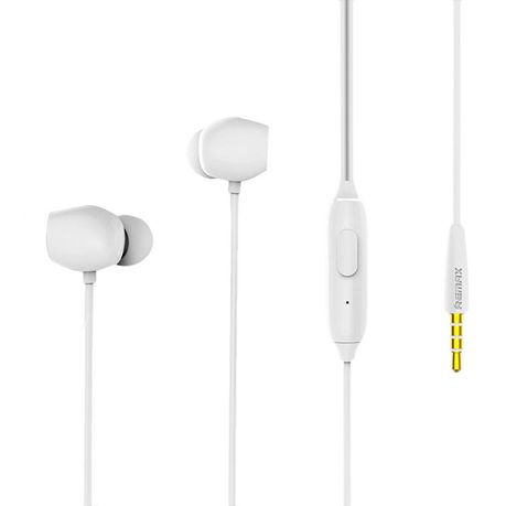 [6954851294498] EARPHONE REMAX RM-550 WHITE 