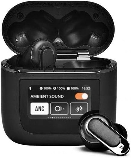 [5513] EARPHONE WIRELESS EARBUD WITH TOUCH PANEL BLACK