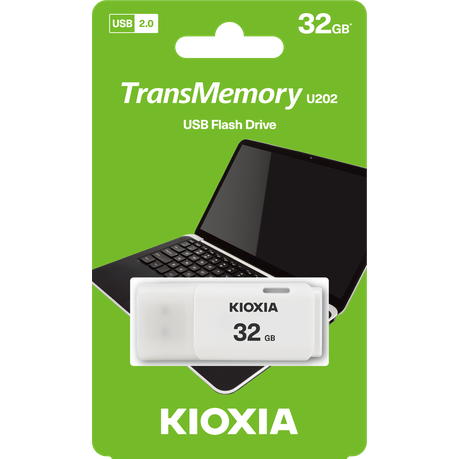 [458256385020] FLASHDRIVE KIOXIA 32GB U202 WHITE