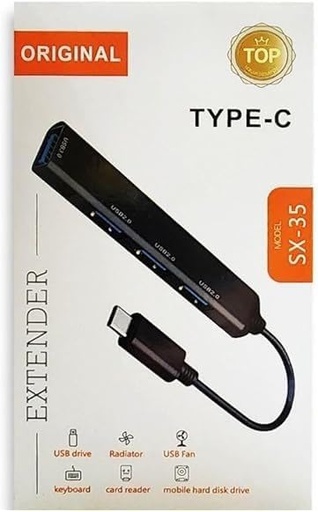 [5544] ADAPTER 4 PORT TYPE C