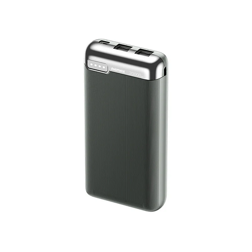 [5669] POWERBANK REMAX  GREY Ruinay Series 2.1A Power Bank 20000mAh RPP-626