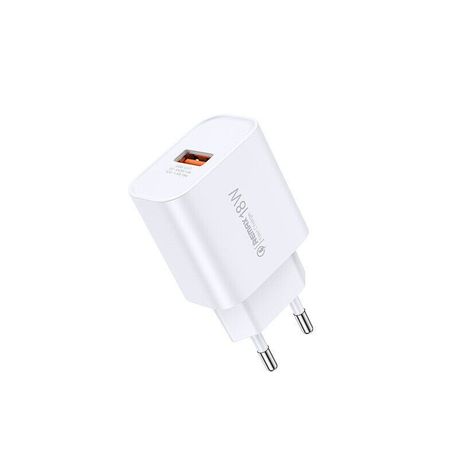 [5673] Charger REMAX 18W Fast Charger USB RP-U119 EU Kiddy Series