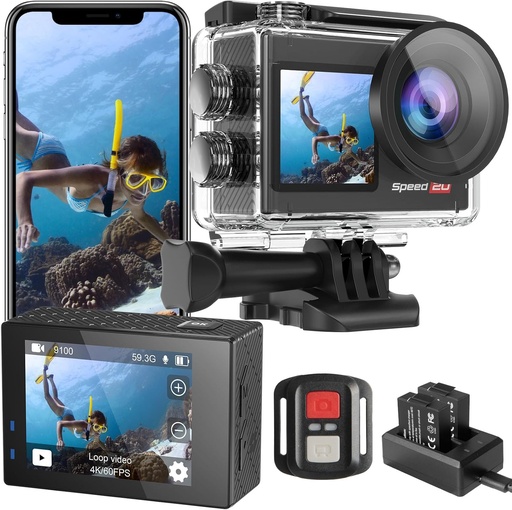 [5950] XX Camera Action Hiicam 5K 30fps Black