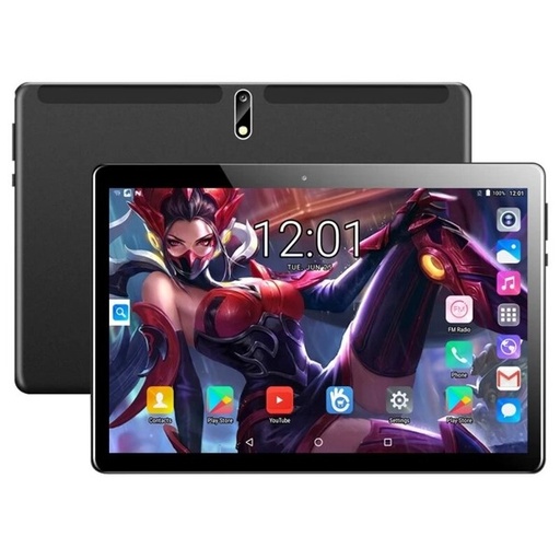 [6886] DEVICE NEW 10.1 DVICE X10 3GB RAM 32GB ROM BLACK