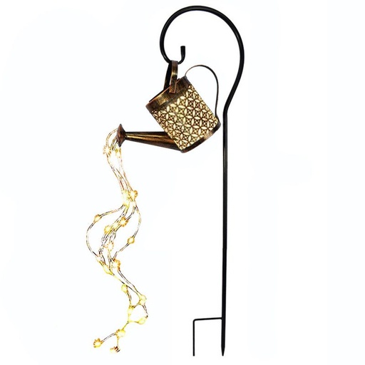 [5330] LIGHT GARDEN WATERING CAN SOLAR LIGHT  