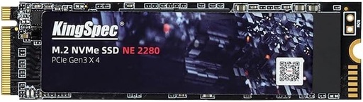 [5022] MEMORY KingSpec M.2 NVMe 2280 PCIe3.0 SSD 256GB NE-256 2280