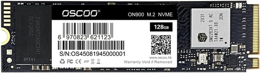 [6970823621123] MEMORY OSCOO M.2 2280 NVME PCIe3.0 128GB 